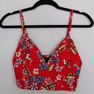 CROP TOP - floral